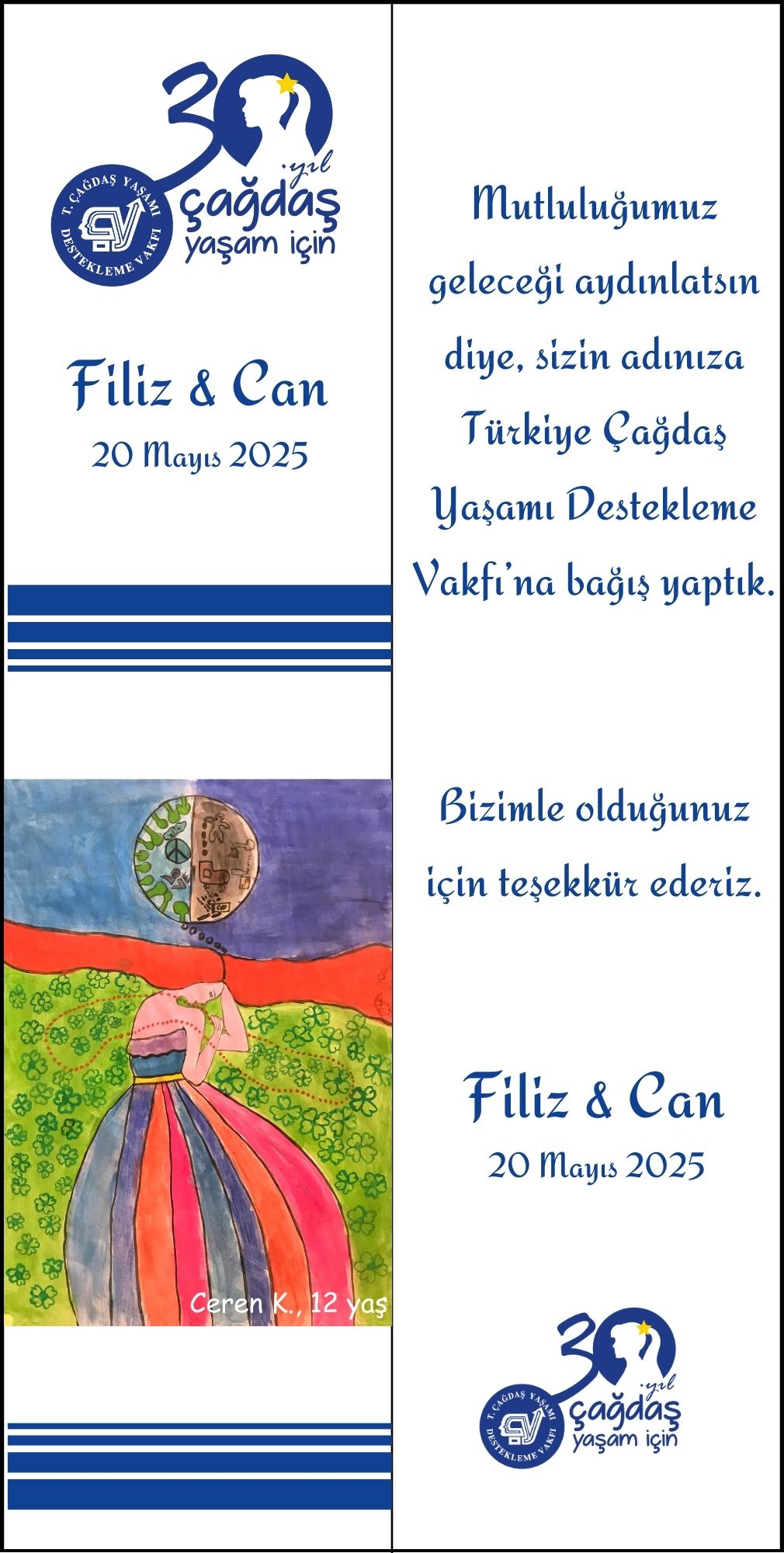 Kitap Ayracı Kırmızı Saçlı Kız Karton Nikah