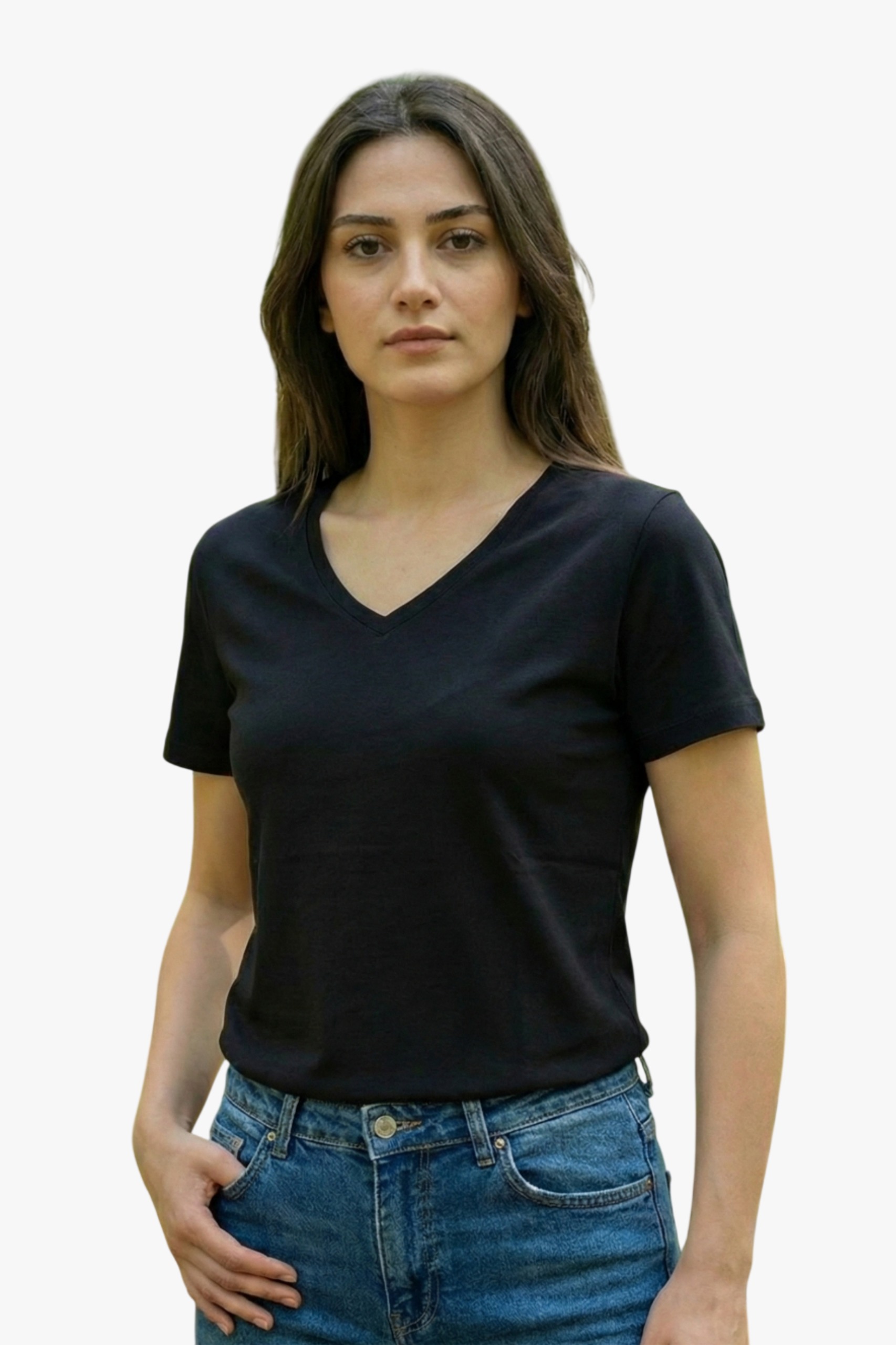 T-Shirt Japon Turnası Pamuklu  Siyah L