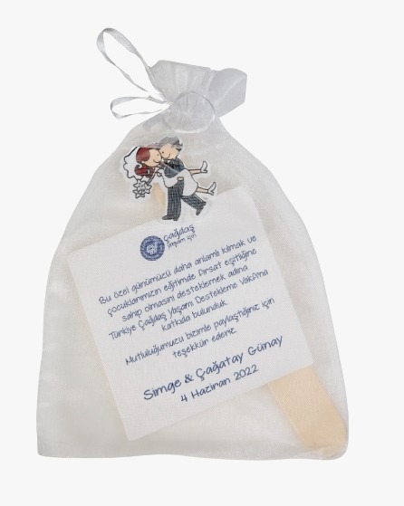 Kitap Ayracı Nikah Tahta