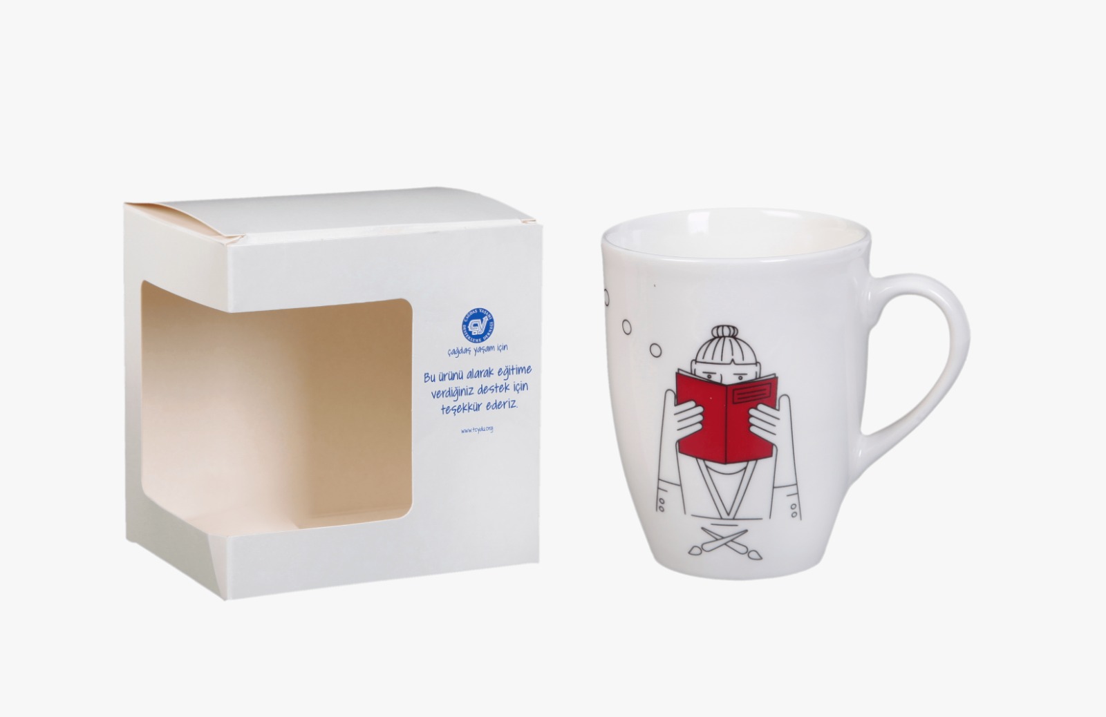 Kupa Kızın Hayali Porselen